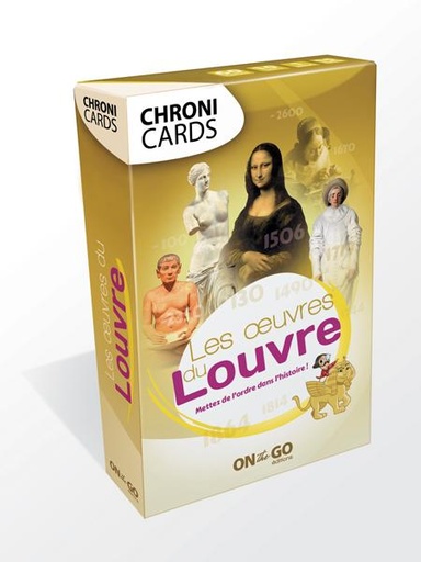 [CLD_40711] Chronicards "Les Oeuvres du Louvre" (On The Go)