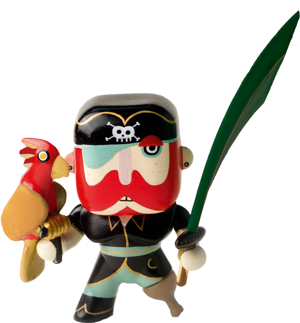 [DJE_DJ06816] Sam Parrot (Arty Toys - Pirates Djeco)