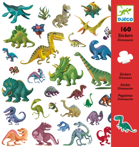 [DJE_DJ08843] Dinosaures (Stickers Djeco)
