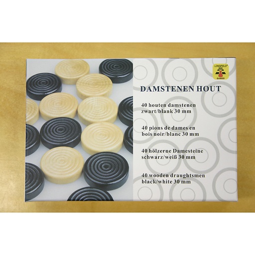 [ENG_180110] Palets de 3cm pour Jeu de Dames.