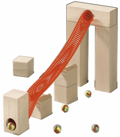 [HAB_1089] Toboggan à billes - Set complémentaire - Tuyau flexible