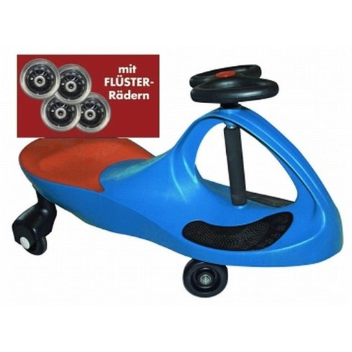 [JHP_40022] Kids-Car Bleu Aux Roues Silencieuses