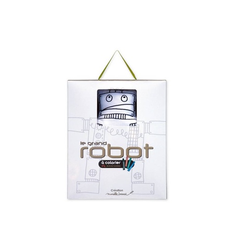 [LAB_62BAZROB02] Petit Robot à colorier