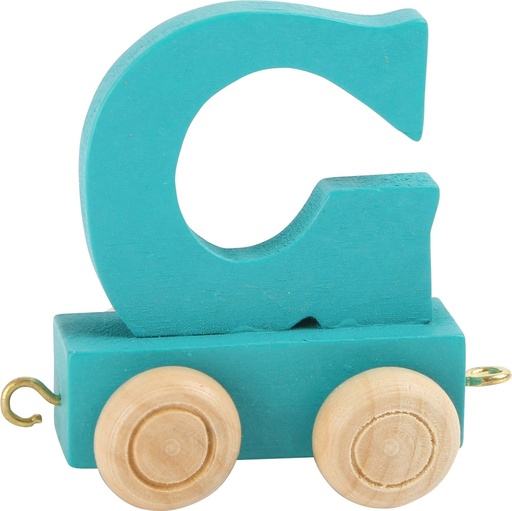 [LEG_10357] Lettre Wagon de Train Colorée G