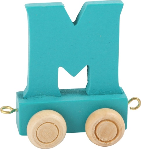 [LEG_10363] Lettre Wagon de Train Colorée M
