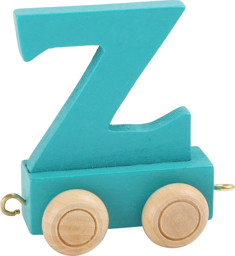 [LEG_10376] Lettre Wagon de Train Colorée Z