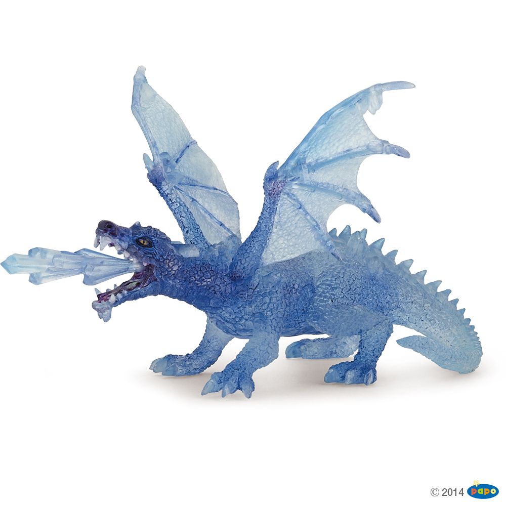 [PAP_38980] Dragon de cristal, Figurine du Monde Fantastique Papo