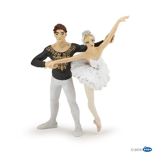 [PAP_39128] Ballerine et son danseur, Figurine du Monde Enchanté Papo