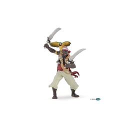 [PAP_39454] Pirate aux sabres, Figurine des Pirates &amp; Corsaires Papo