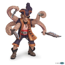 [PAP_39464] Pirate mutant pieuvre, Figurine des Pirates &amp; Corsaires Papo