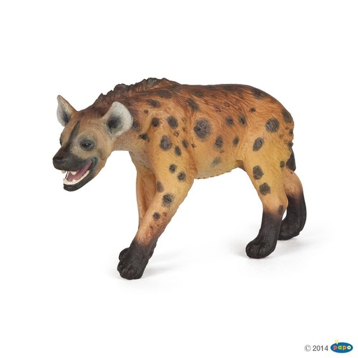 [PAP_50102] Hyène, Figurine de La Vie Sauvage Papo