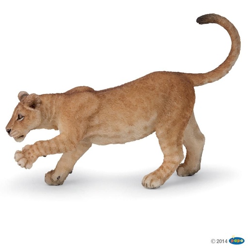 [PAP_50124] Jeune lionne, Figurine de La Vie Sauvage Papo