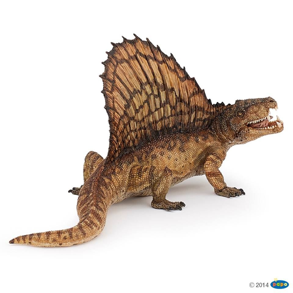 [PAP_55033] Dimétrodon, Figurine des Dinosaures Papo