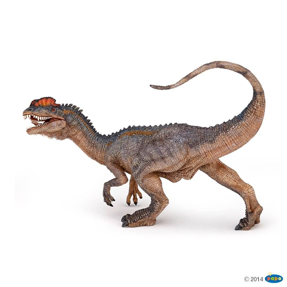 [PAP_55035] Dilophosaure, Figurine des Dinosaures Papo