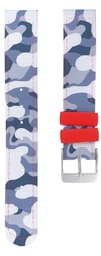 [CHO_WS12] Bracelet Camouflage Bleu des montres Twistiti