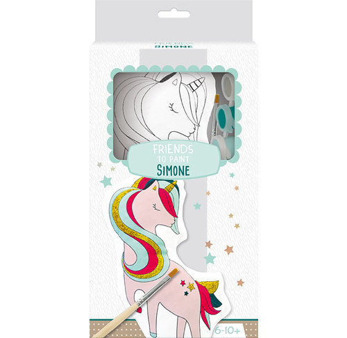 [CHO_PP035C] Friends to paint, Simone la licorne