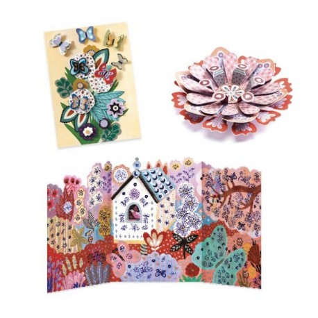 [DJE_DJ09330] Coffrets multi-activités  Le jardin de fleurs