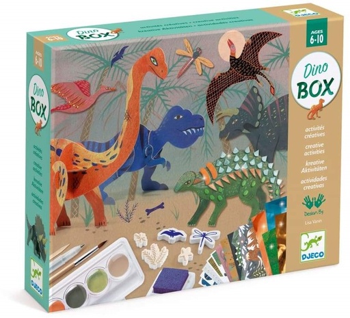 [DJE_DJ09331] Coffrets multi-activités  Le monde des dinosaures