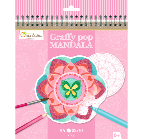 [CHO_GY027O] Graffy Pop Mandala, Fille (Avenue Mandarine)