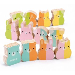 [DJE_DJ01675] Jeux éducatifs bois Tiny-up Domino