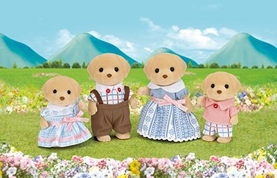 [EPO_5182] La famille labrador  (Sylvanian Families)