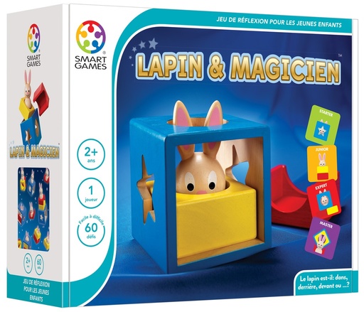 [SMA_SG037FR] Lapin & Magicien - 60 défis pré-scolaires Smart Games (2016)