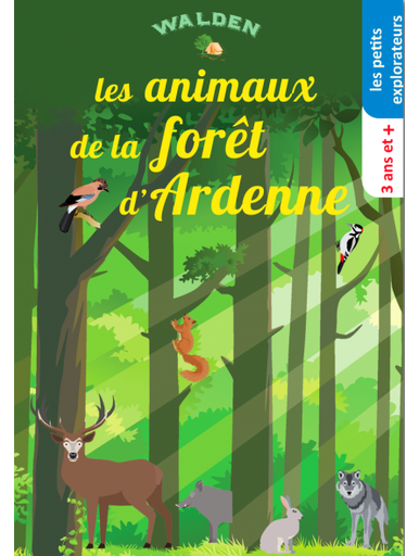 [WAL_9782390420439] Les Animaux De La Forêt D'Ardenne