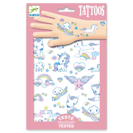 [DJE_DJ09575] Licornes (Tatouages Djeco)