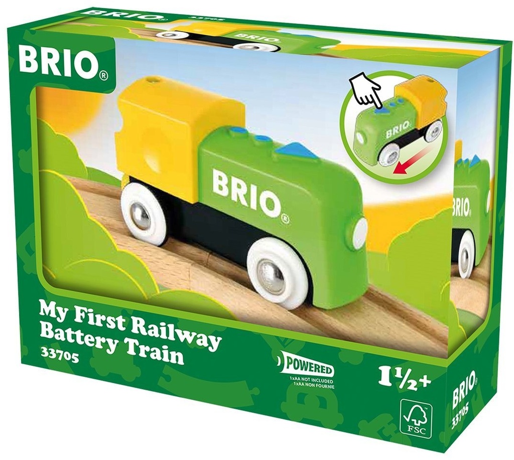 BRIO - 33705 - Ma Première Locomotive à pile - M…