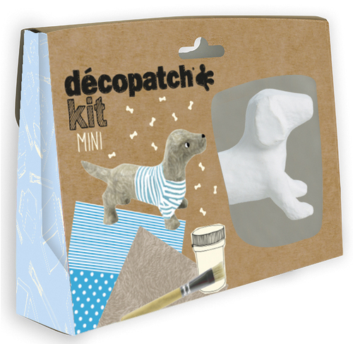 [CHO_KIT026C] Mini kit Teckel ( Décopatch)