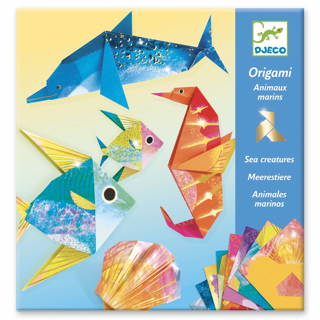 [DJE_DJ08755] Origami Animaux marins