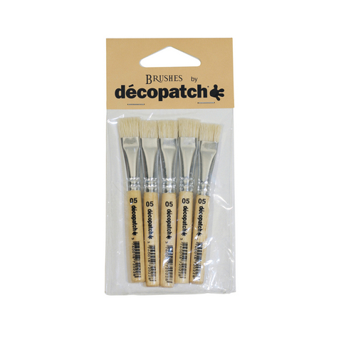 [CHO_PACKPC05O] Pack de 5 petits pinceaux pure soie