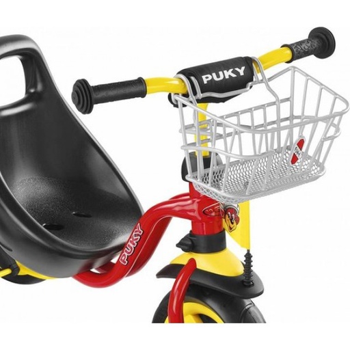 [PUK_9119] Panier avant pour Tricycle  argenté Puky