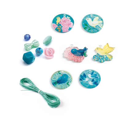 [DJE_DJ09856] Perles et bijoux Oiseaux