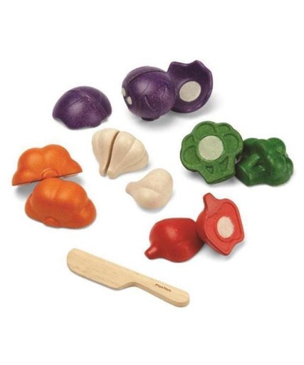 [PLT_3431] Set légumes à découper 5 couleurs 
