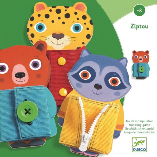 [DJE_DJ01663] Ziptou (Premiers apprentissages Djeco)