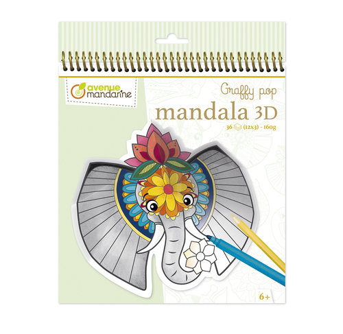 [CHO_GY106C] Graffy pop mandala D animaux de la...