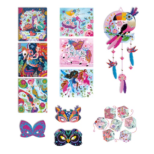 [JAN_J07888] Coffret multi activity 11 décos girly
