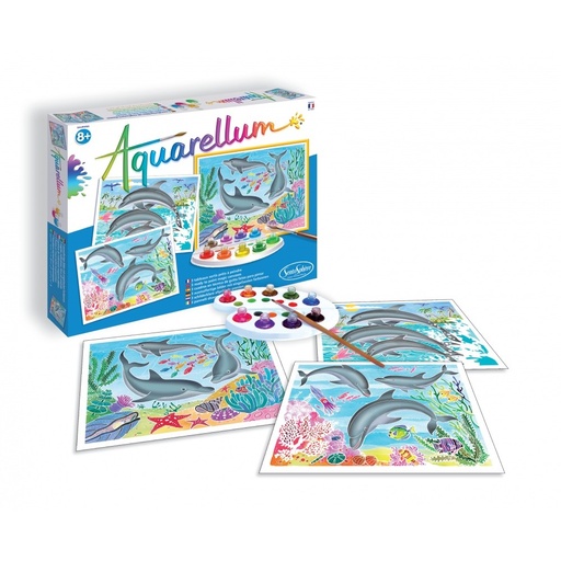 [ASM_326220] Aquarellum - Dauphins