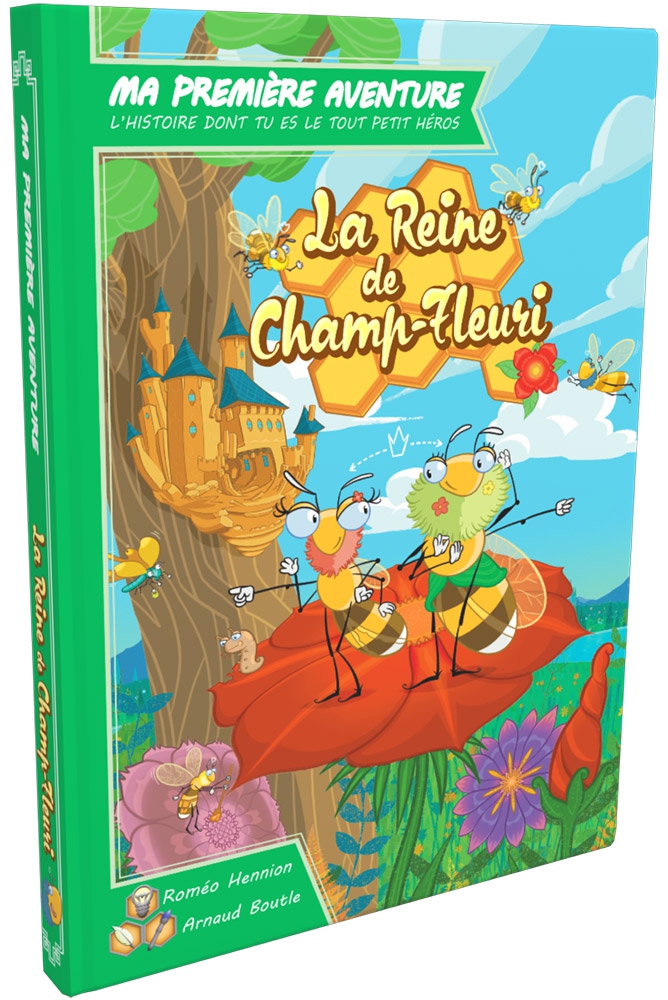 [CLD_01493] Livre dont on est le héro: la reine du Champ fleuri 