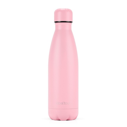 [LAB_LTBOT103] Bouteille isotherme en métal 500ml rose mat