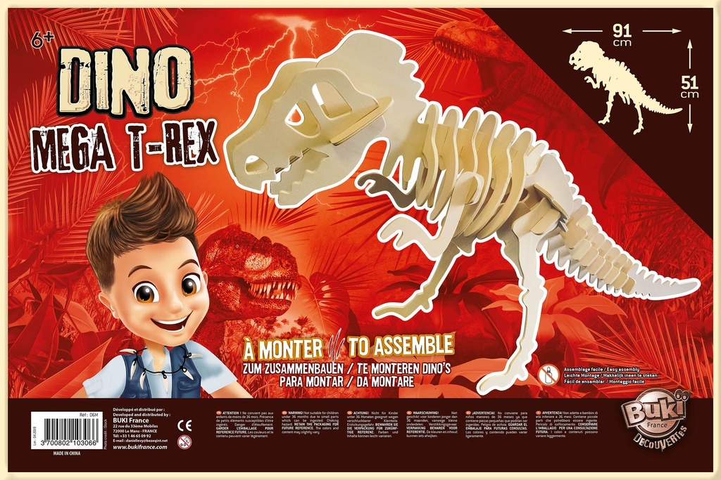 [JPM_D6M] Dino méga t-rex