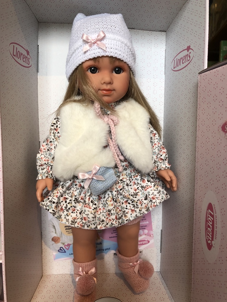 Poupée Réaliste Miguel Llorens Elena 35cm - Blonde Aux Yeux Bleus - NEUVE En Boîte