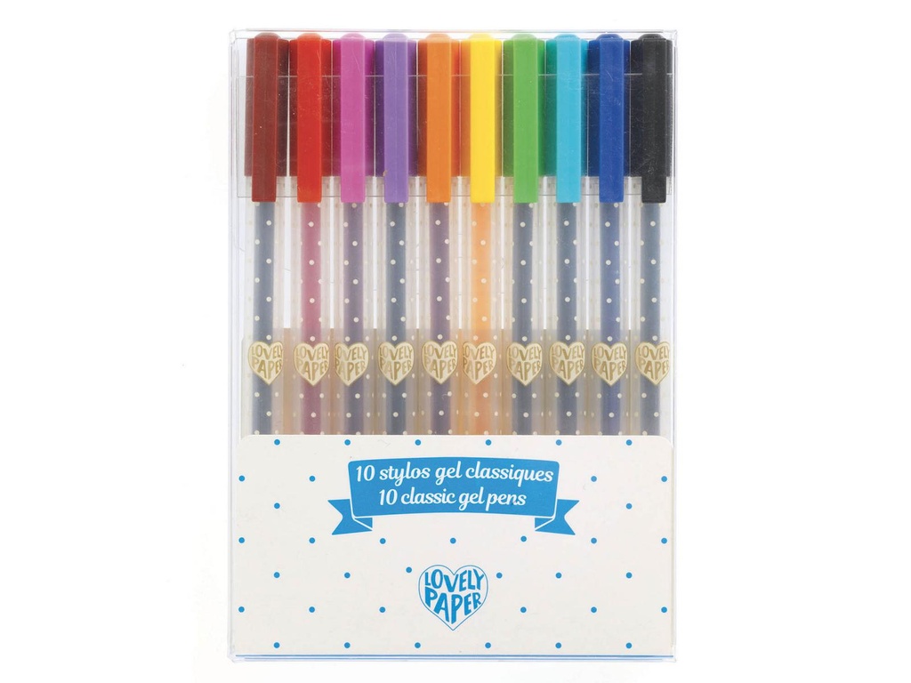 [DJE_DD03759] 10 stylos gel classiques