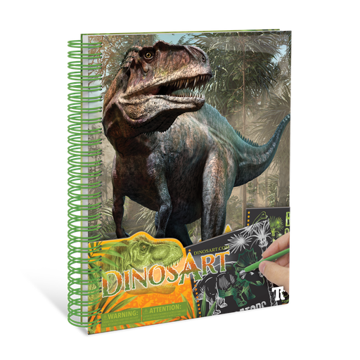 [JPM_15201TT] DinosArt, cahier créatif à gratter