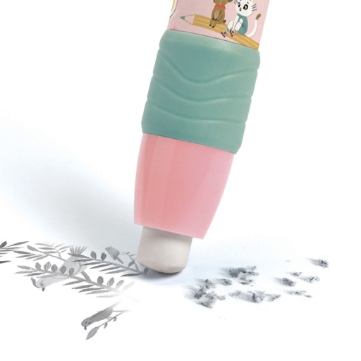 [DJE_DD03781] Gomme clip, Gomme stylo Lucille
