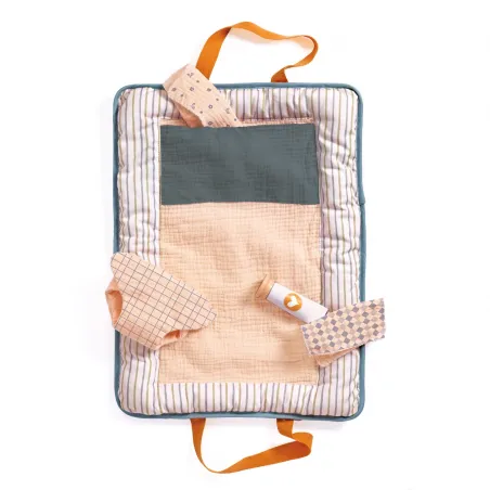 [DJE_DJ07851] Poméa, Sac à langer Blue Fly