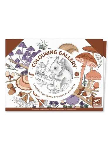 [DJE_DJ08696] Colouring Gallery Naturaliste