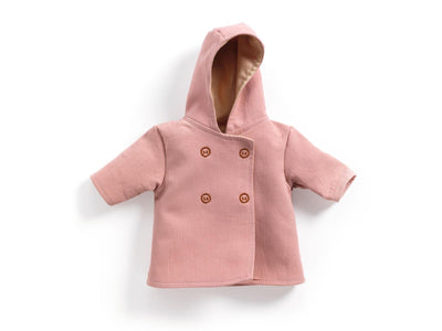 [DJE_DJ07734] Pomea -Vêtements de poupées Manteau à capuche