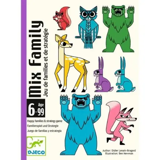 [DJE_DJ05083] Jeux de cartes Mix Familly
